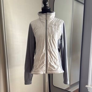The North Face Women's White and Gray Jacket